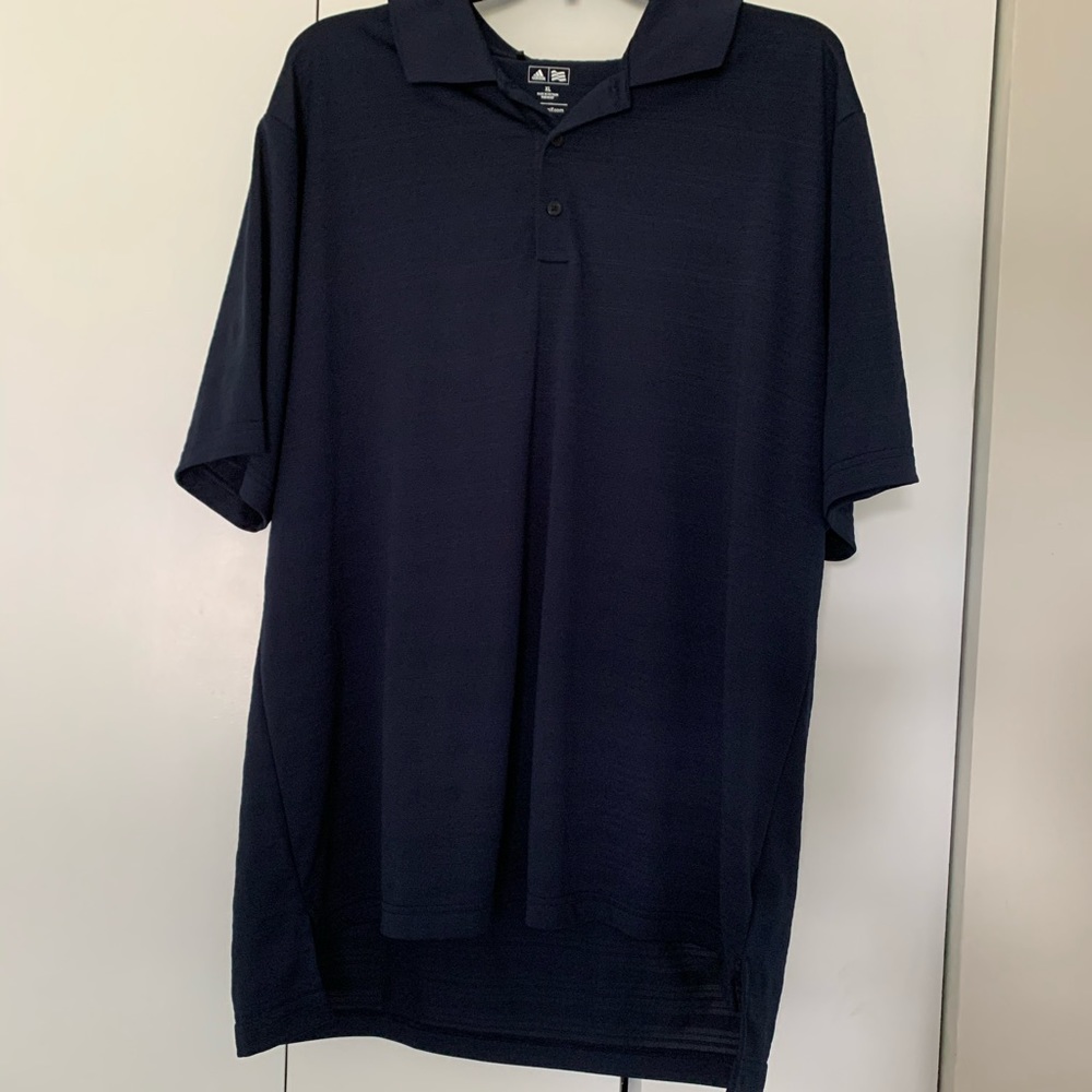 Navy Blue Adidas Polo
